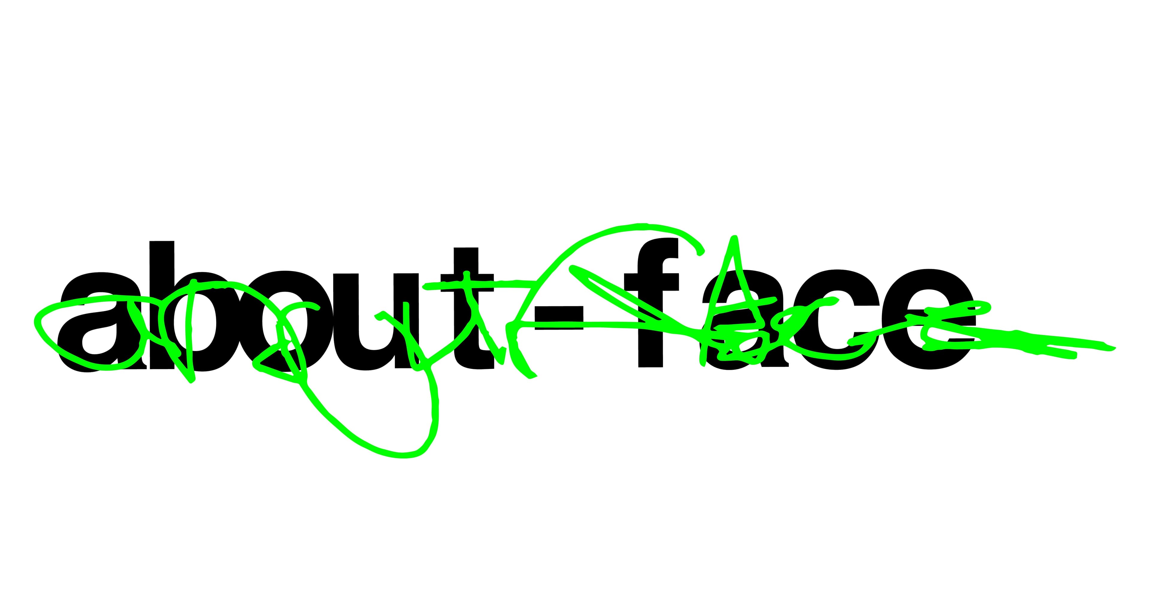 Logo about-face