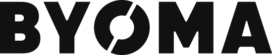 Logo marki BYOMA