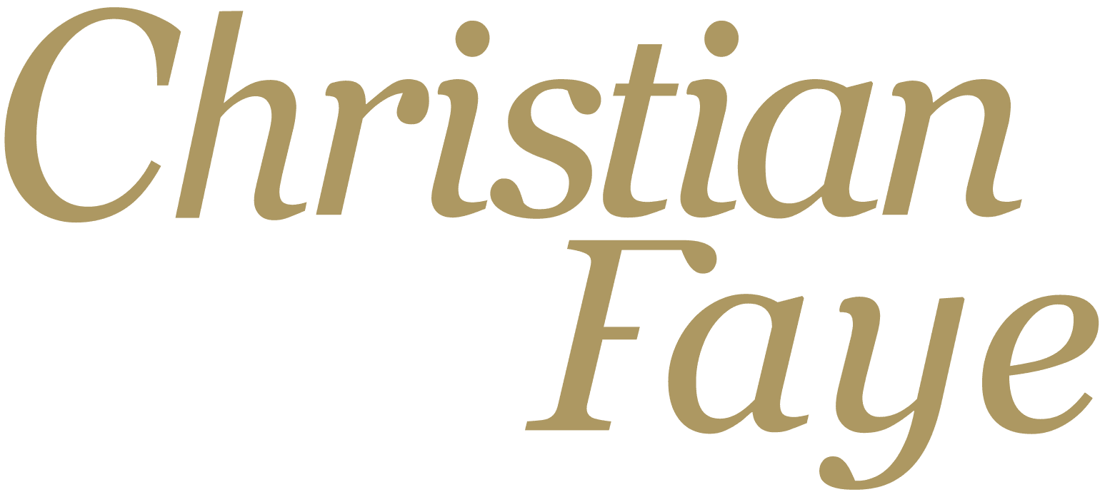 Logo marki Christian Faye