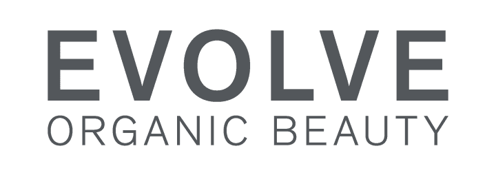 Logo marki Evolve Organic Beauty