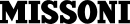 Logo marki Missoni