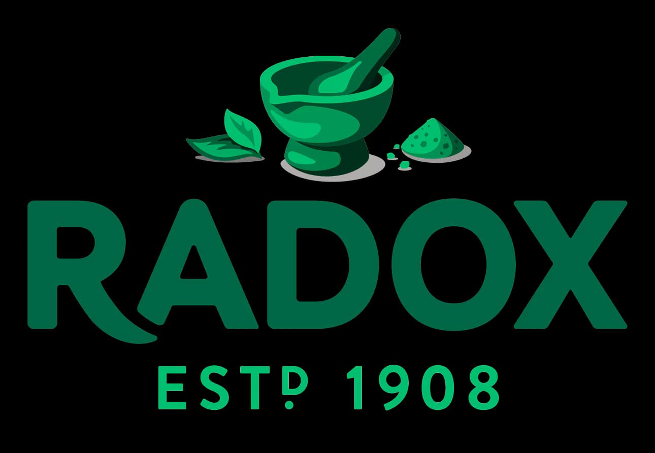 Logo marki Radox