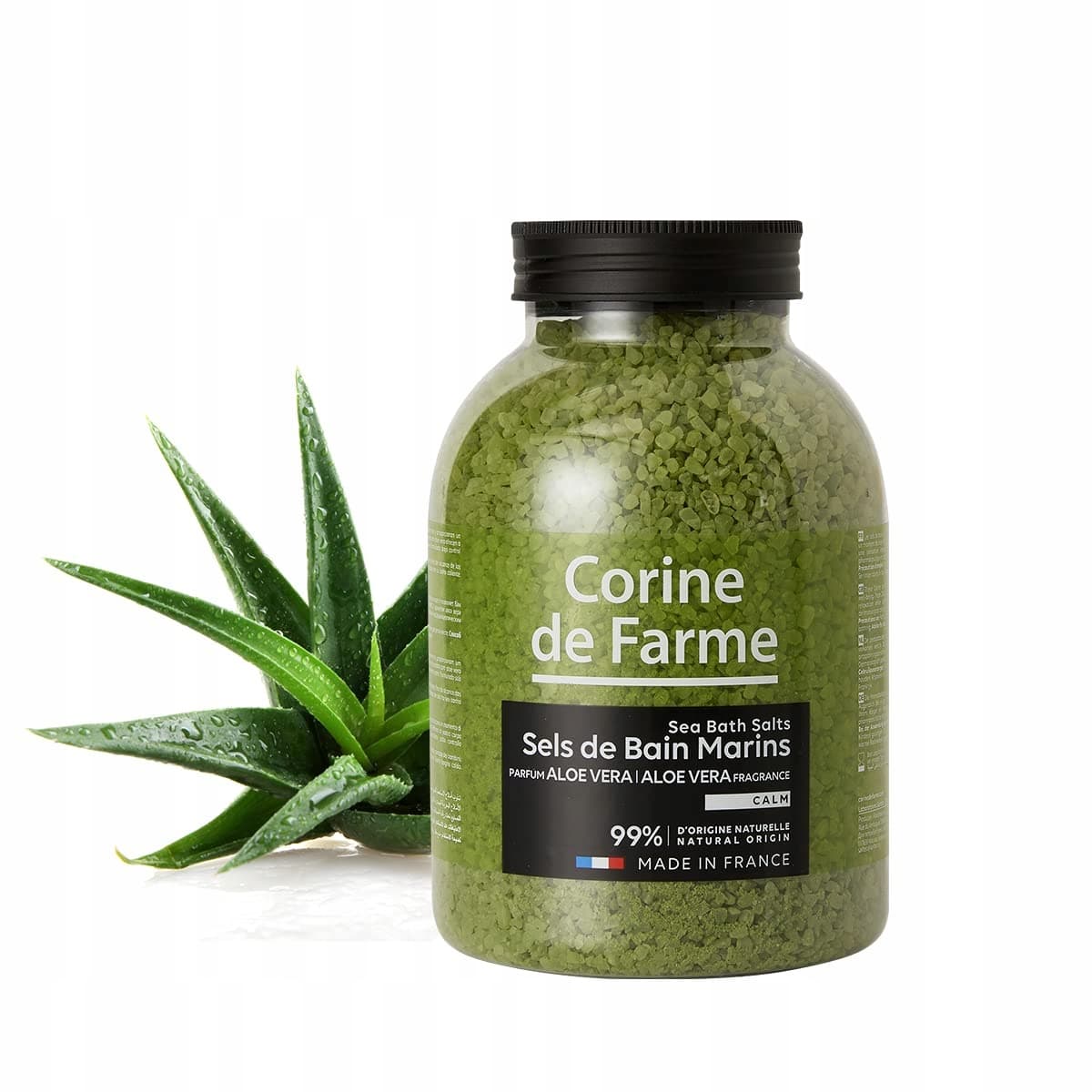 Corine de farme De Bano Con Aloe Vera Sól do Kąpieli z aloesem
