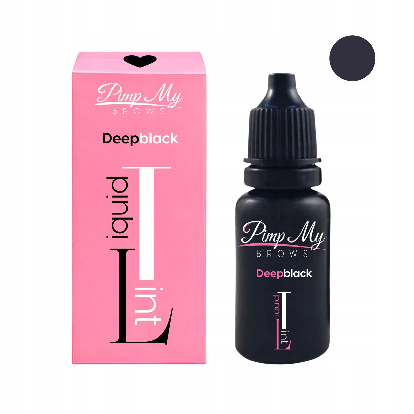 Płynna Farba do brwi Liquid Tint 06 Deep Black Pimp my Brows