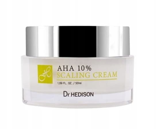 Dr. HEDISON Dr.HEDISON AHA 10% Scaling Cream złuszczający krem do twarzy z kwasami AHA