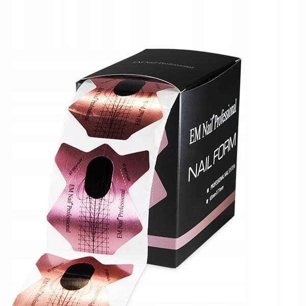 Formy do przedłużania paznokci Em Nail Rose Gold