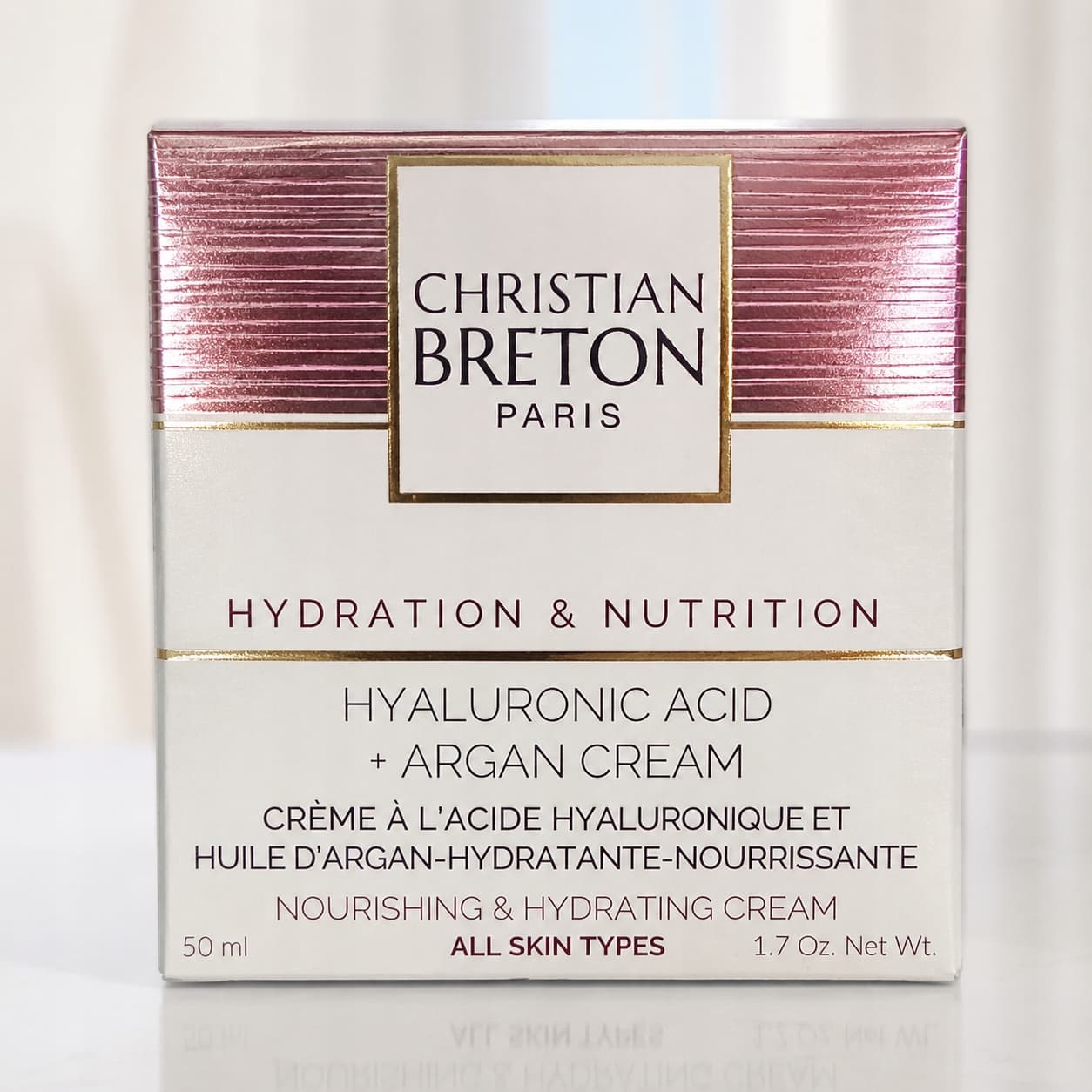 Paris Hyaluronic Acid Argan Cream Luksusowy Krem