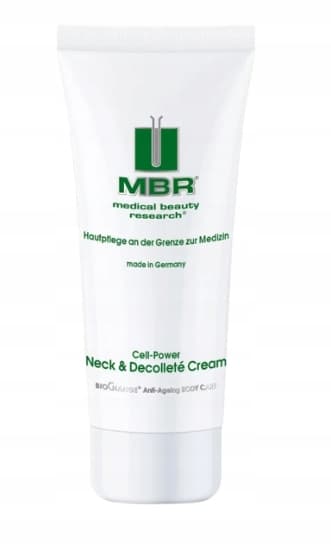 MBR Medical Beauty Research Mbr Cell-Power Neck & Decolleté Cream wygładzający krem na szyję i dekolt
