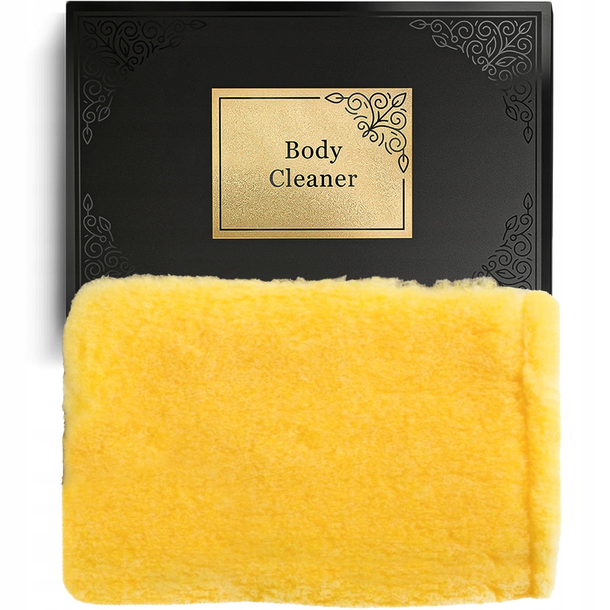 Raypath Rękawica Żółta Do Peelingu I Masażu Skóry Ciała Body Cleaner