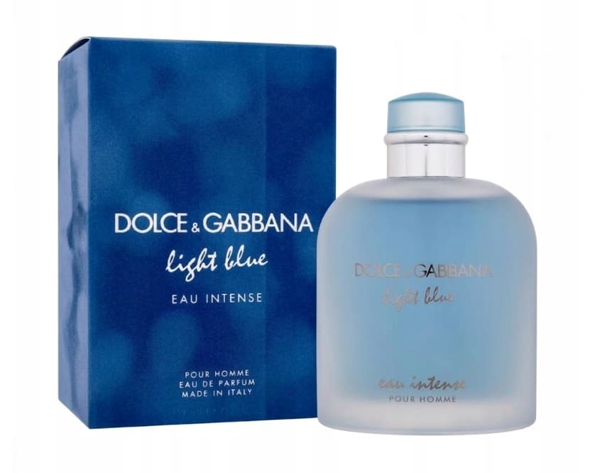 D&g Dolce & Gabbana Light Blue Eau Intense Pour Homme Edp Folia