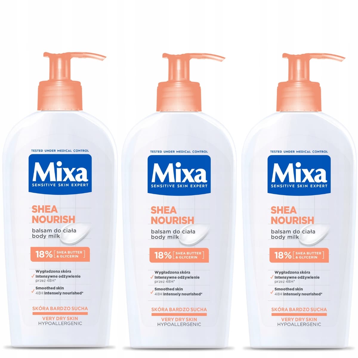 Zestaw Mixa Shea Nourish Balsam Do Suchej Skóry Ciała Z Gliceryną