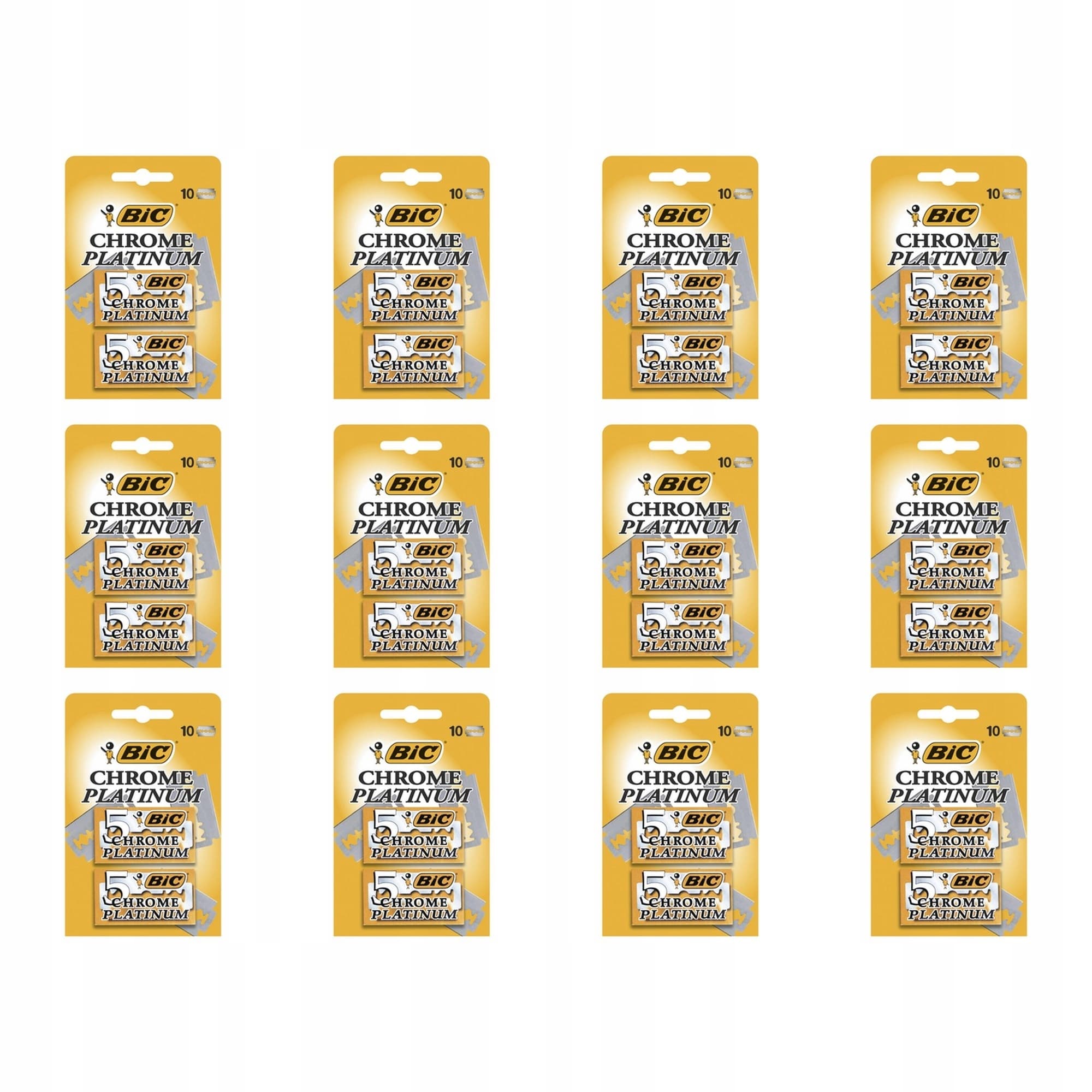 12x Bic Chrome Platinum żyletka blister