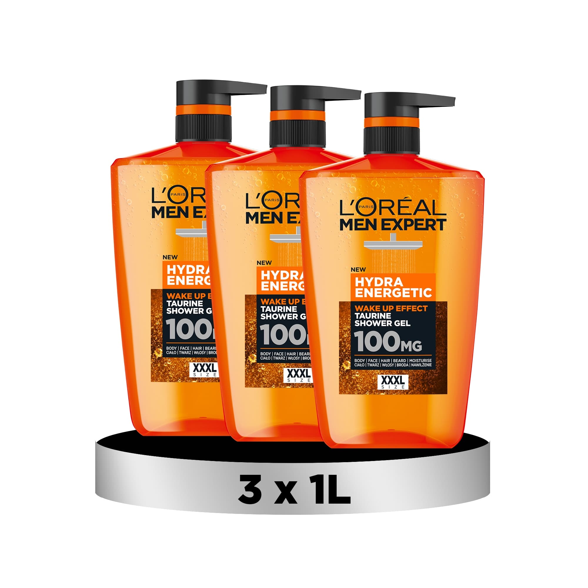 Zestaw L'Oréal Men Expert Hydra Energetic Żel pod Prysznic z Tauryną