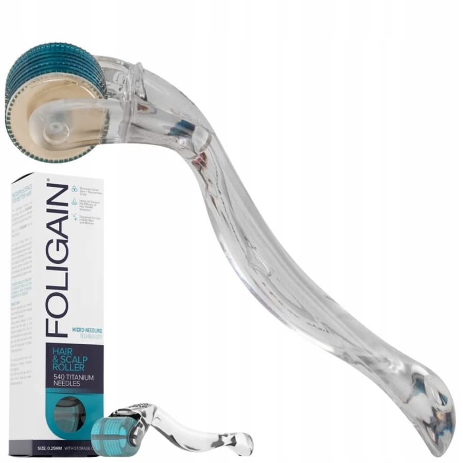 Foligain Hair & Scalp Roller stymulujący porost włosów 540 igieł