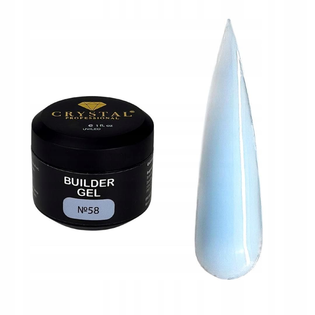 Crystal Professional Builder Gel nr 58 — żel budujący