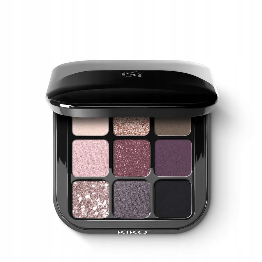 KIKO Milano Glamour Multi Finish paleta cieni do powiek odcień 04 Mauve Selection