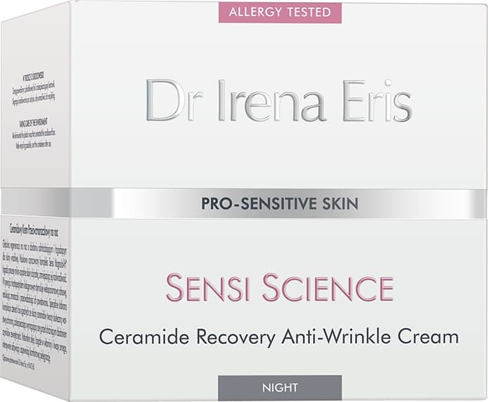 Dr Irena Eris Sensi Science Ceramidowy krem przeciwzmarszczkowy na noc