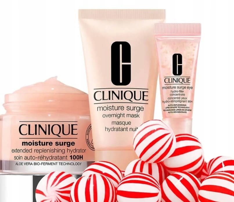 Moisture Surge krem maska koncentrat pod oczy zestaw nawilżający