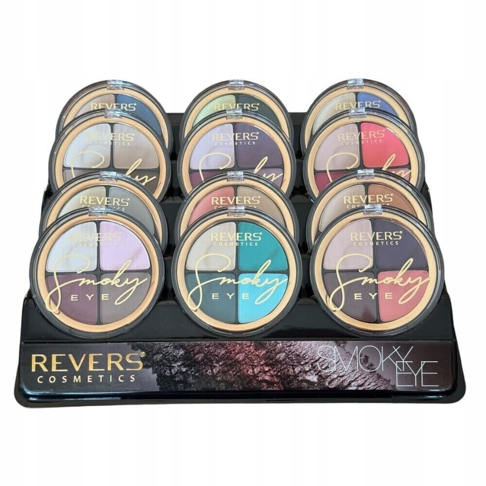 Revers Cosmetics SMOKY EYE Matt Mix — zestaw paletek cieni do powiek