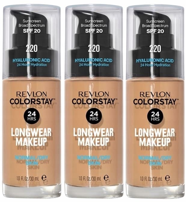 Revlon ColorStay Longwear Makeup SPF 20 – cera normalna i sucha Natural Beige
