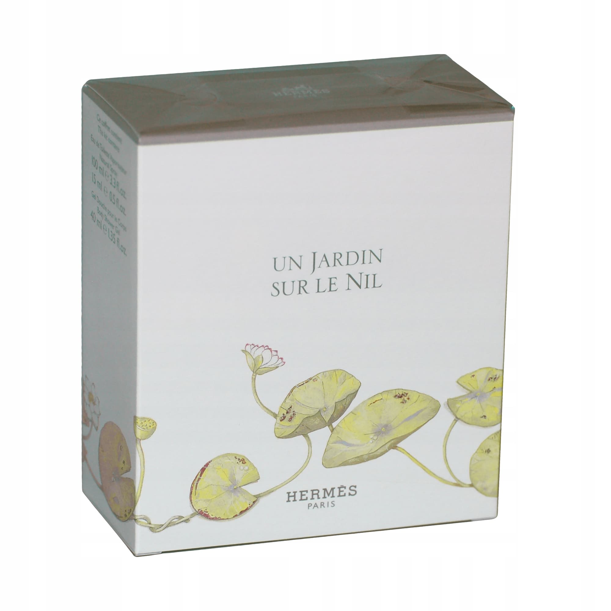 Hermès Un Jardin sur le Nil zestaw: woda toaletowa 100 ml + miniatura 15 ml + żel 40 ml