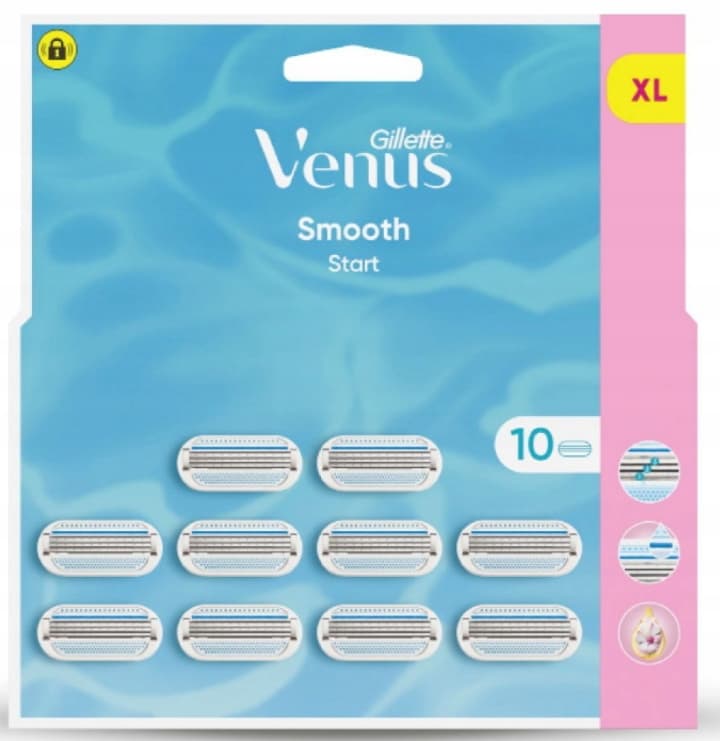 Wkład do maszynki Gillette Venus Smooth zestaw pudełko