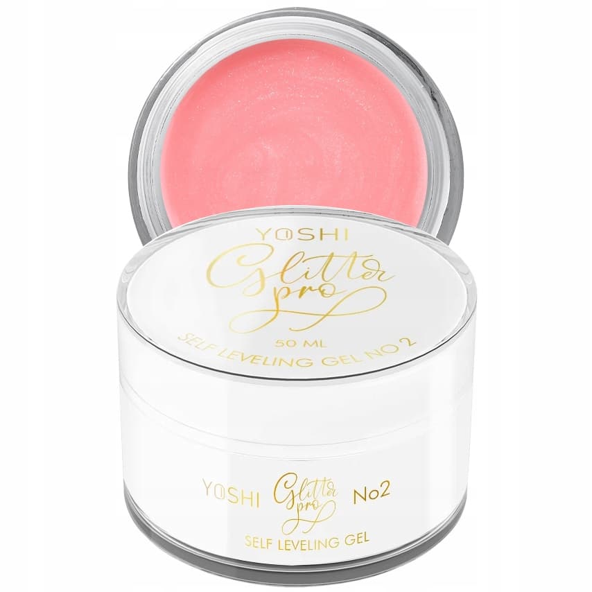 Żel Budujący Samopoziomujący Glitter Pro Gel Uv/led No.2