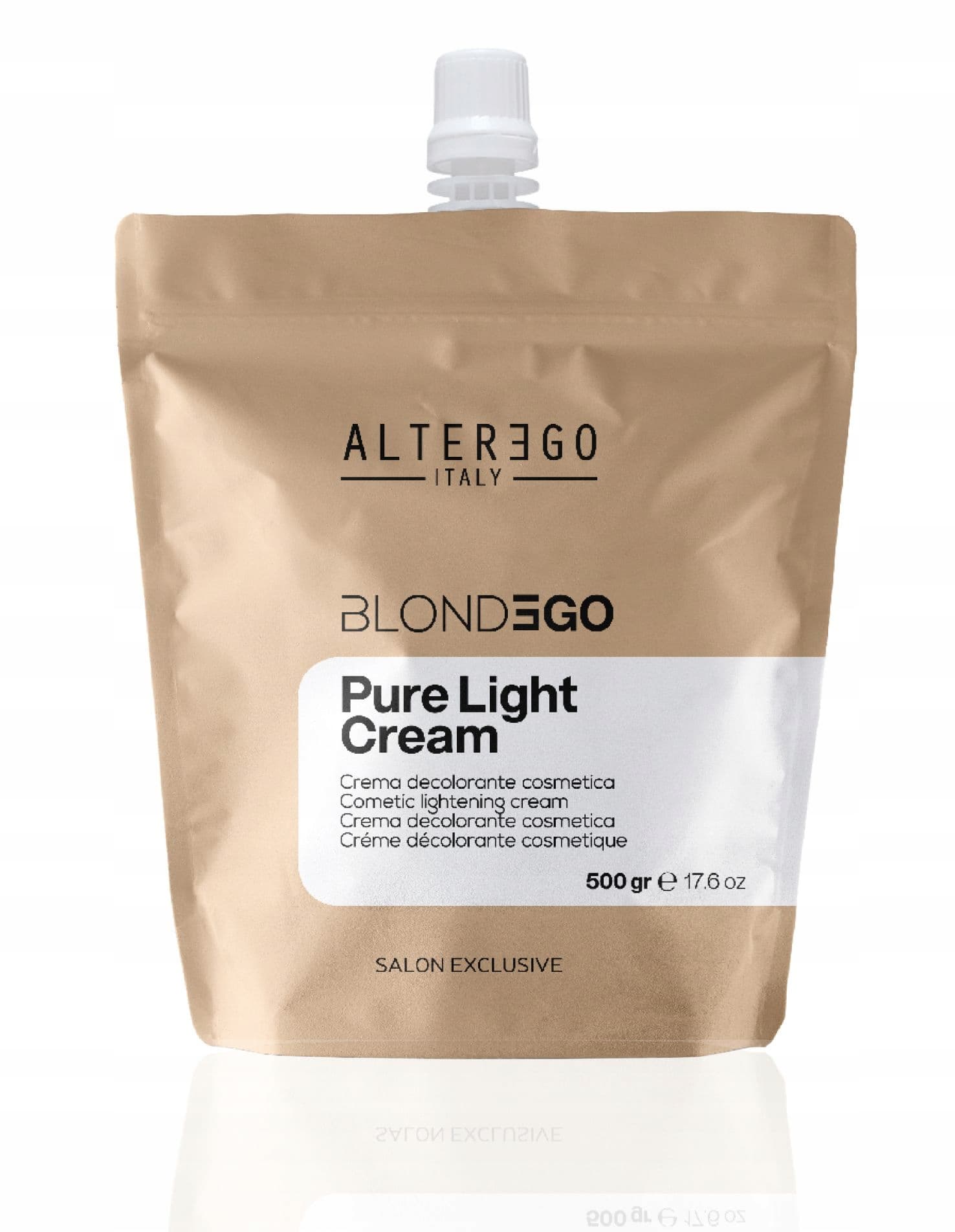 ALTEREGO Rozjaśniacz AlterEgo BlondEgo Pure Light Cream, rozjaśnia do 7 tonów
