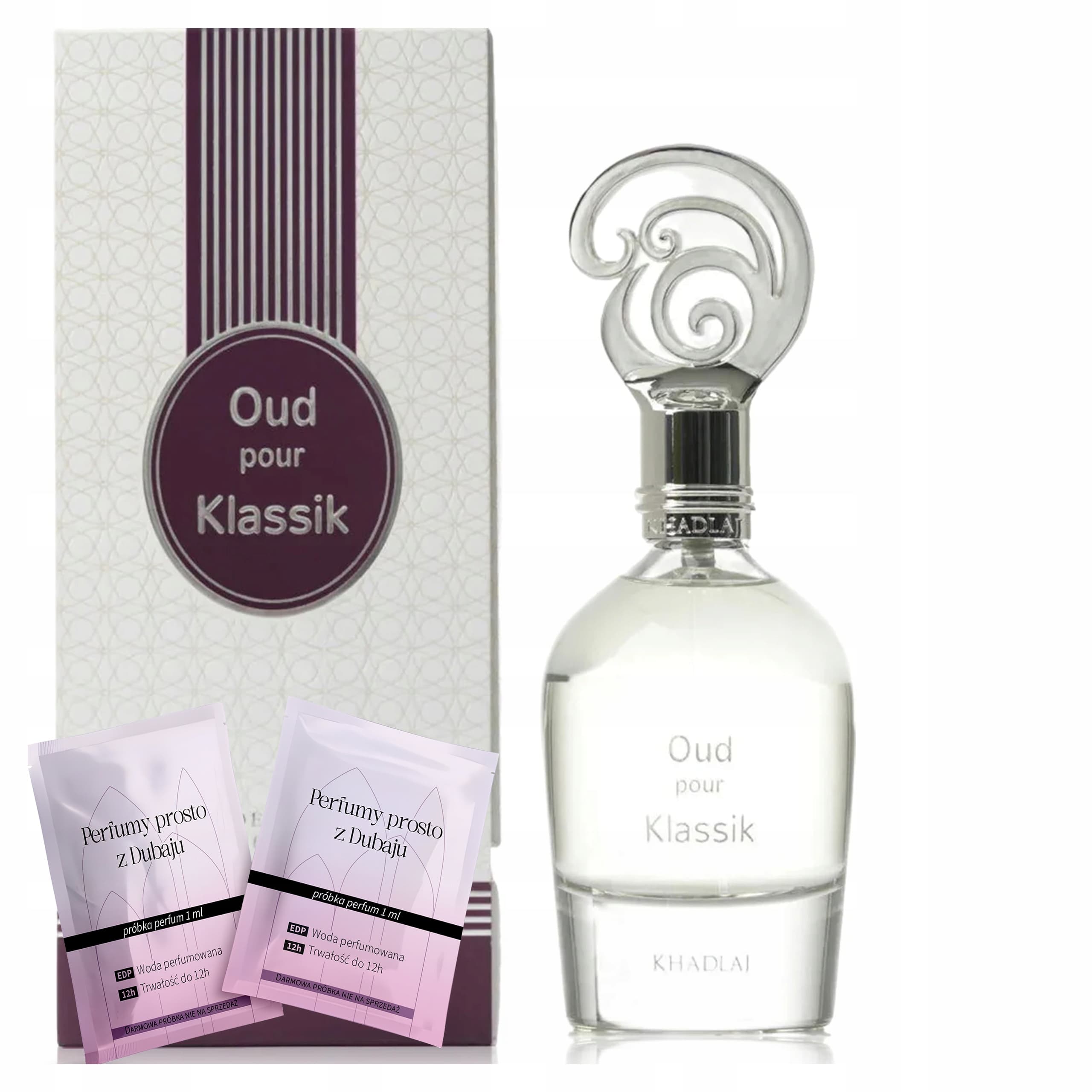 Khadlaj Oud Pour Klassik Perfumy Damskie Męskie Arabskie Trwałe
