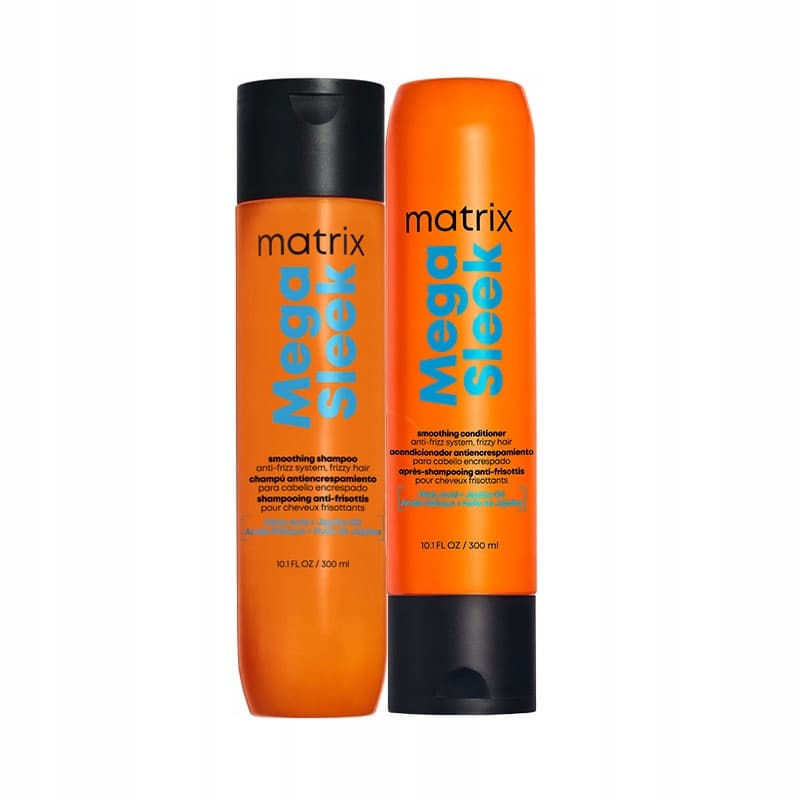 Matrix Mega Sleek zestaw: szampon 300 ml + odżywka 300 ml
