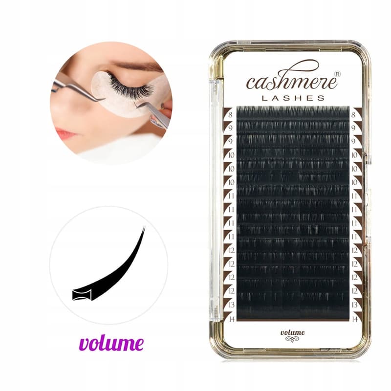 Rzęsy do przedłużania Wonder Lashes Cashmere Lashes Volume C 0,1 12