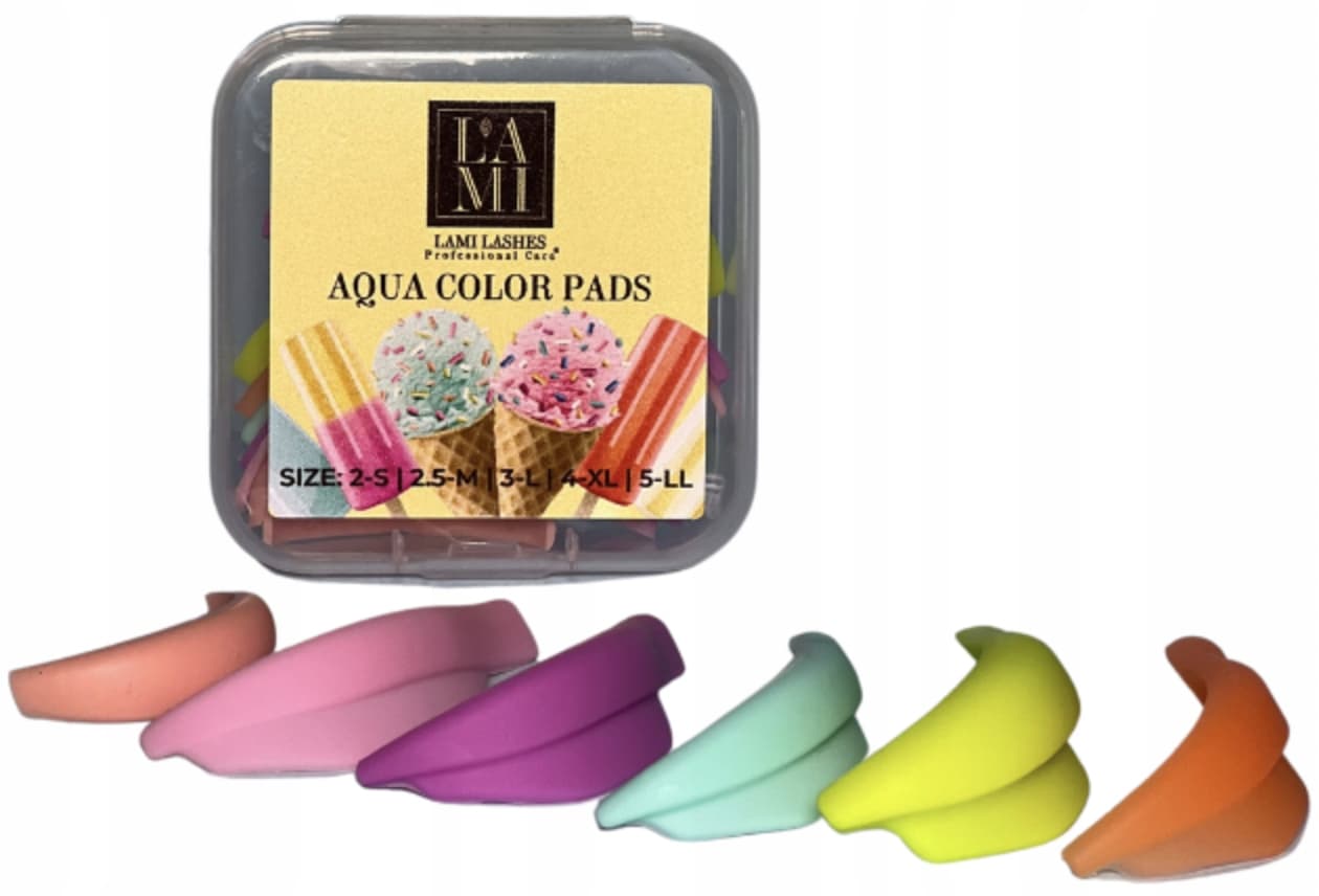 Project Lashes Wałki do liftingu Lami Lashes Aqua Pads 5 par