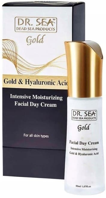 Gold & Hyaluronic Krem na Dzień ze Złotem