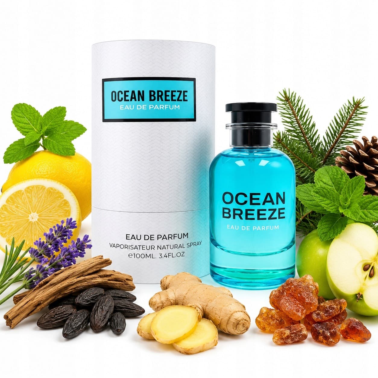 Oryginalne Perfumy Arabskie Emper Ocean Breeze Edp+gratis!