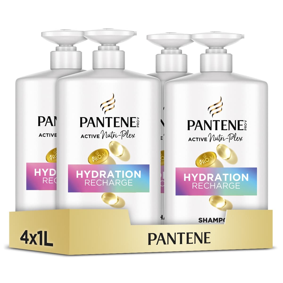 Pantene Pro-V Hydration Recharge Szampon z Pompką do Włosów