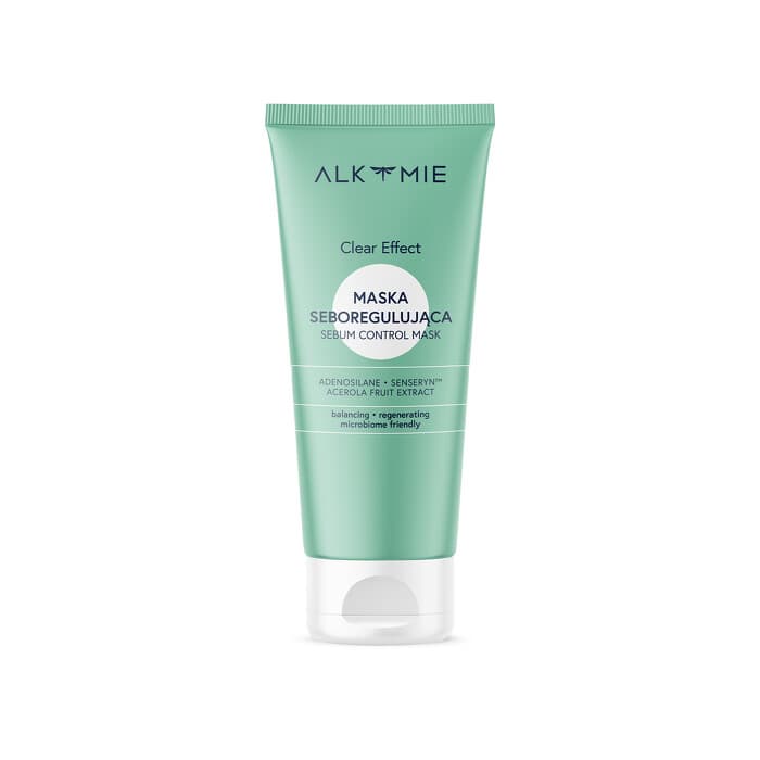 Maska regulująca sebum do cery z niedoskonałościami ALKMIE Clear Effect