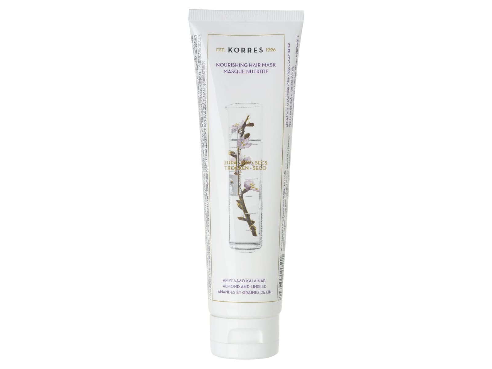 Almond and Linseed Nourishing Hair Mask for Dry/Damaged Hair 12