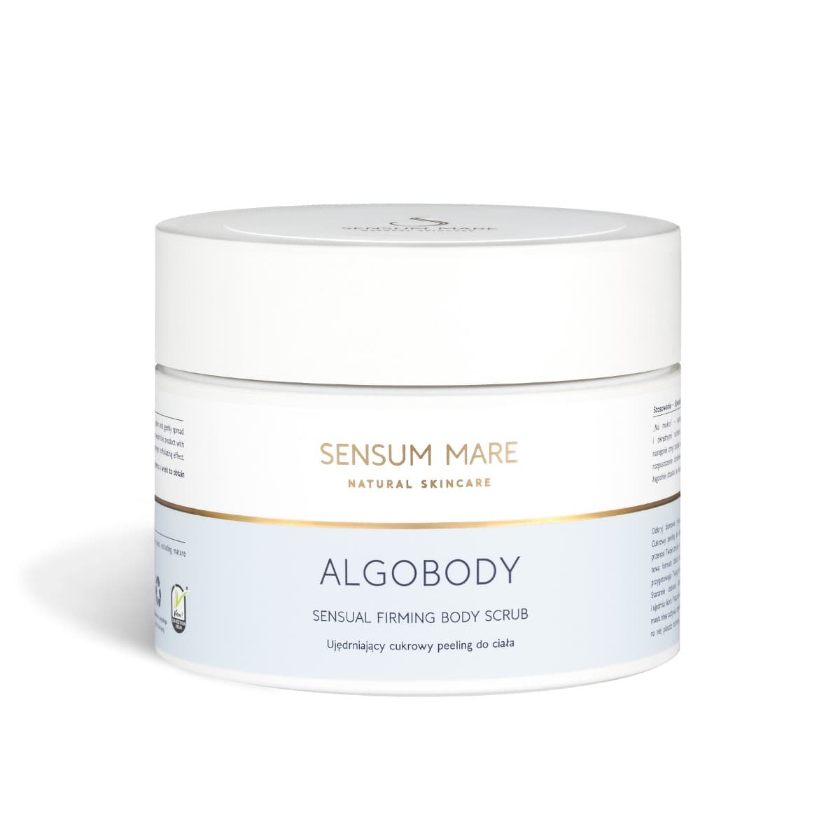 Algobody Ujędrniający Cukrowy Peeling Do Ciała
