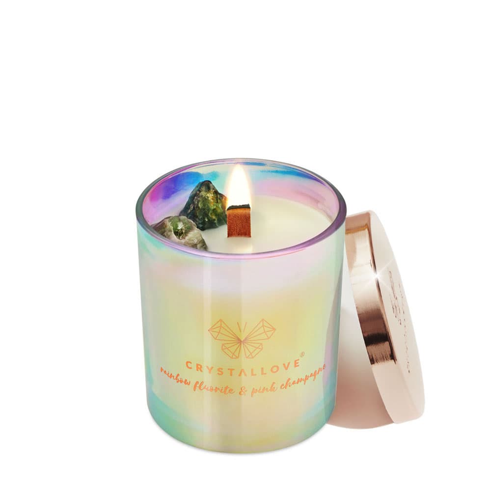 R Fluorite Candle