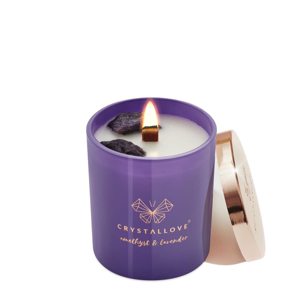Amethyst Candle&Lavender