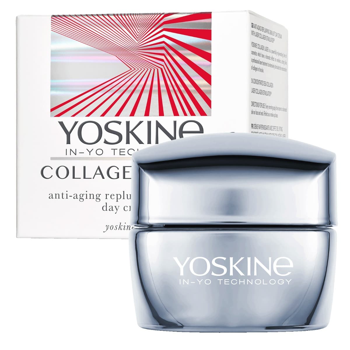 Collagen Laser, wypełniająco-liftingujący krem o wzmocnionej sile działania z laserowym stymulatorem kolagen na dzień