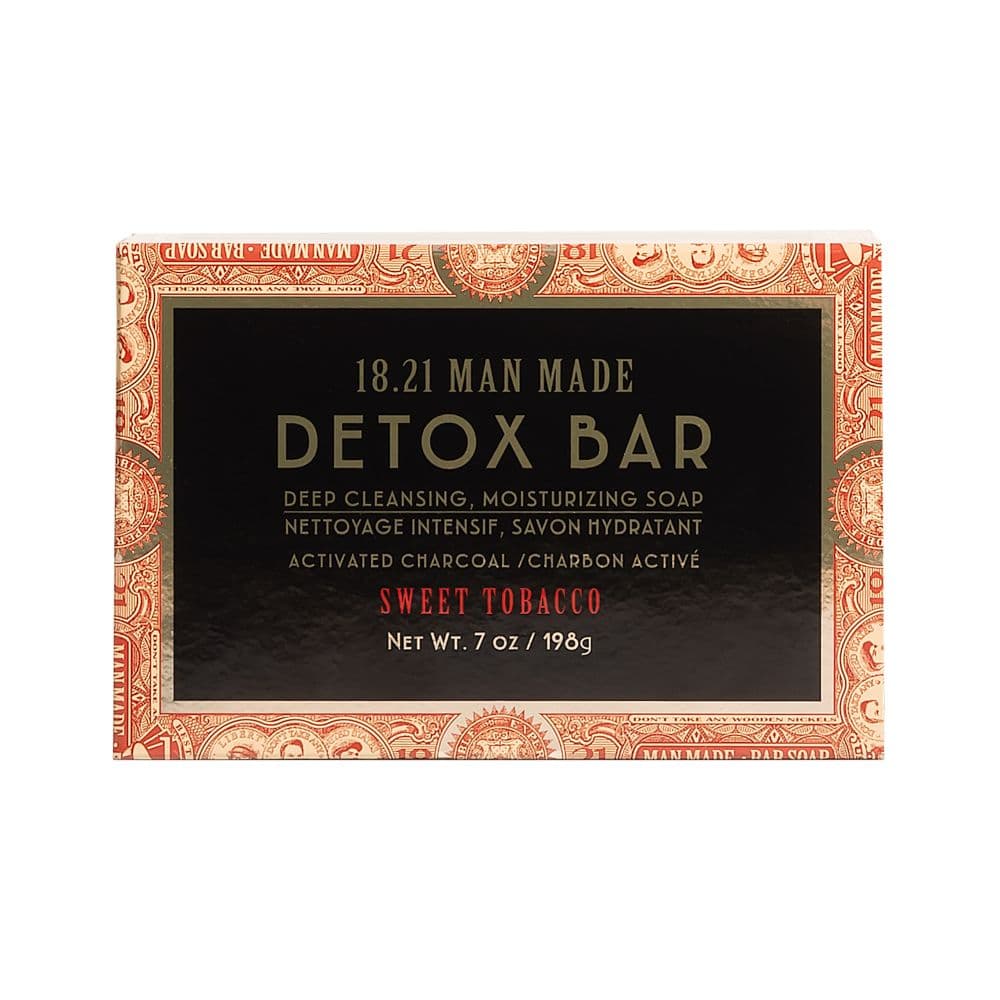 18.21 Man Made Detox Bar Soap Sweet Tobacco Mydło w Kostce