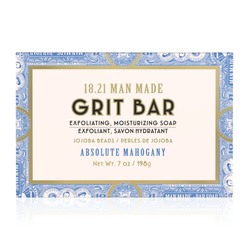 18.21 Man Made Grit Bar Soap Absolute Mahogany Mydło W Kostce