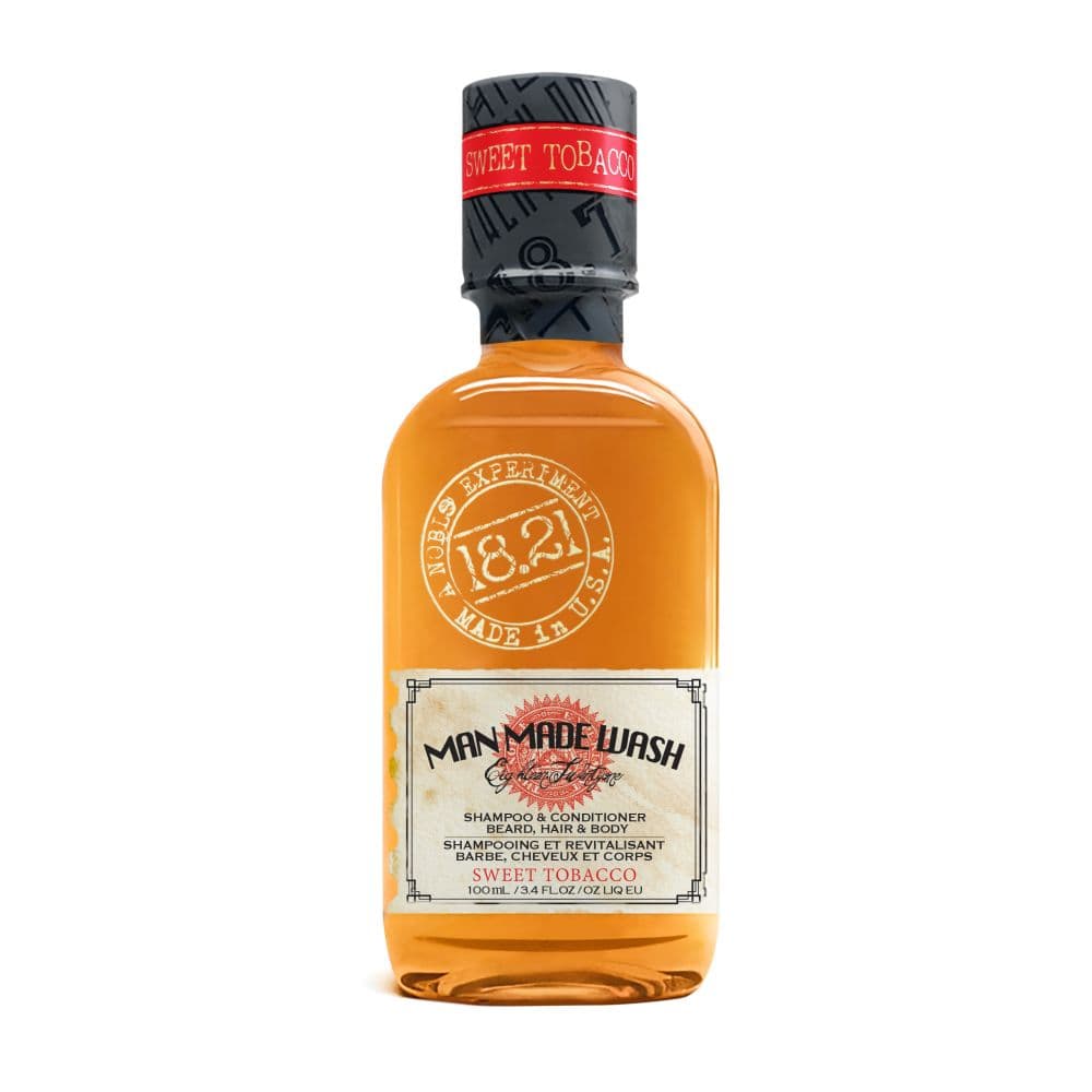18.21 Man Made Travel Size Wash 3in1 Sweet Tobacco Szampon, odżywka i żel pod prysznic