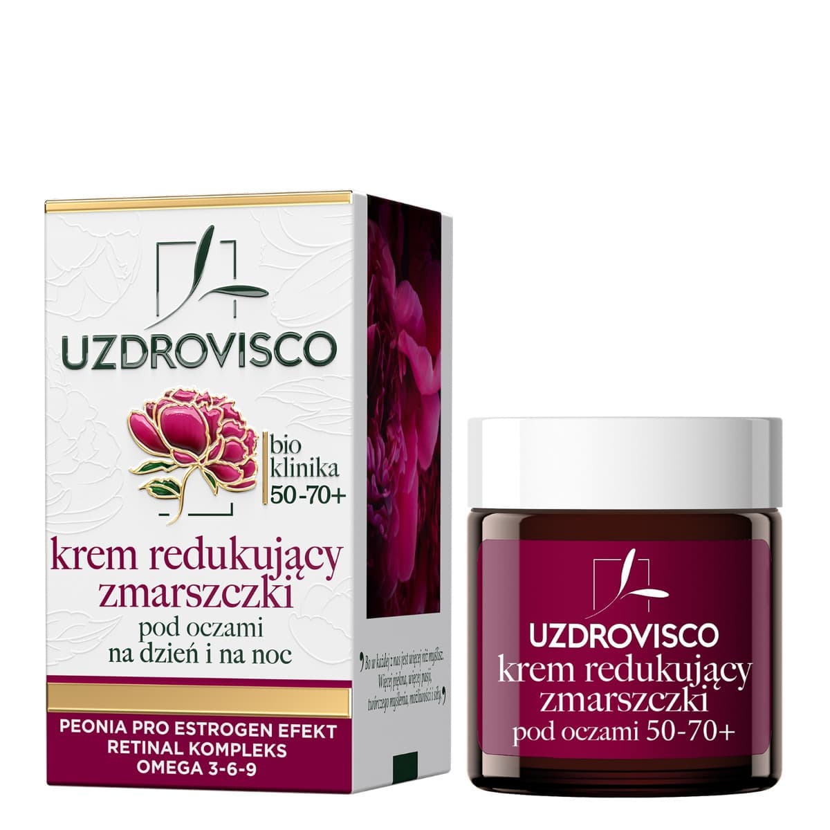 Bioklinika Krem redukujący zmarszczki pod oczami na dzień i na noc 50-70+