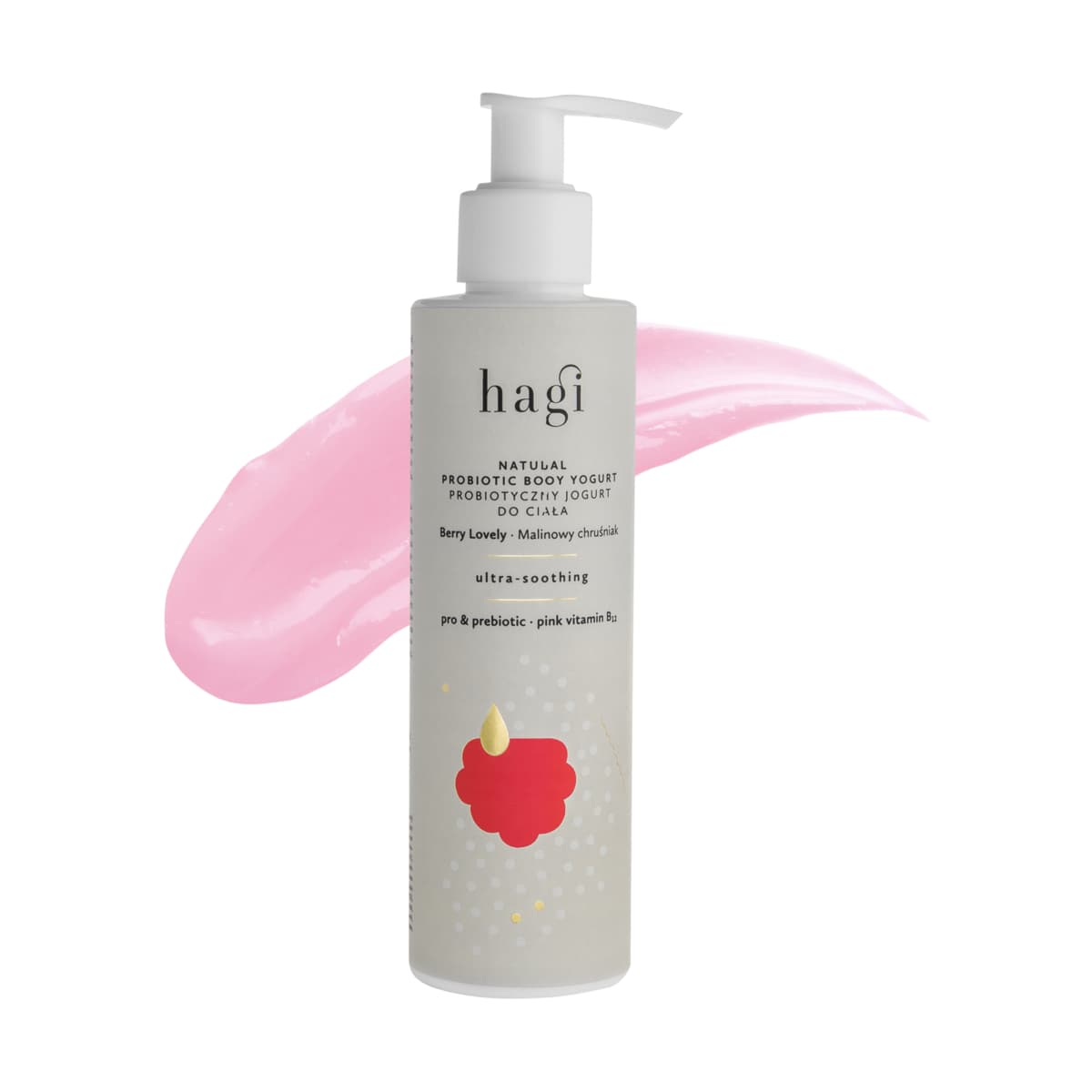 Natural Probiotic Ultra-Soothing Body Yogurt Berry Love