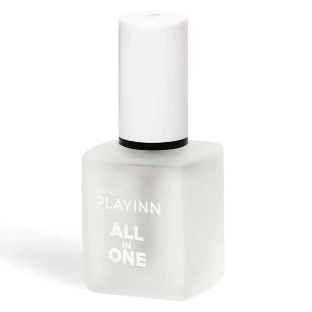 Bezbarwny Lakier Do Paznokci All In One Inglot Playinn 19