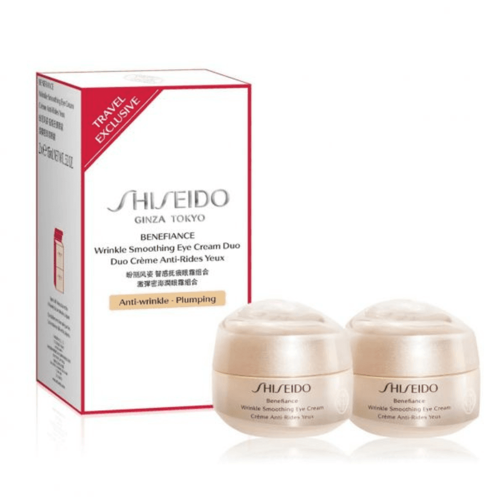 Benefiance Wrinkle Smoothing Eye Cream Duo Set Zestaw Kremów Pod Oczy