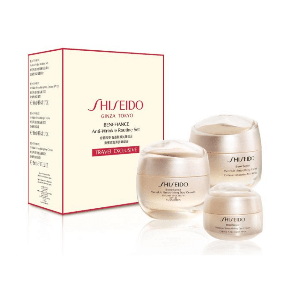 Benefiance Anti-Wrinkle Expert Routine Set Zestaw Do Pielęgnacji Twarzy 2x +