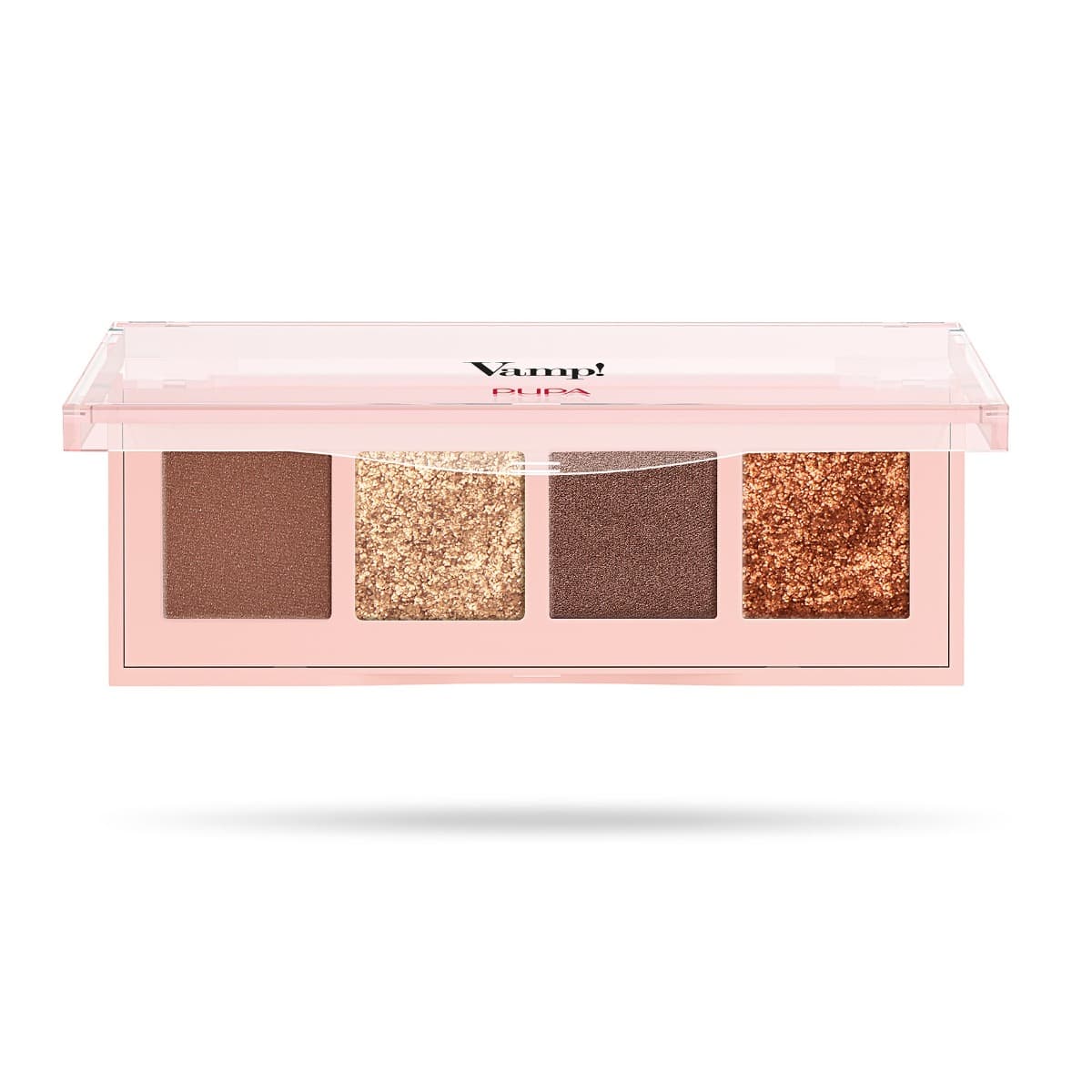 Milano Vamp! Eyeshadow Palette 4 002 Gold Bronze Paletka Cieni Do Powiek